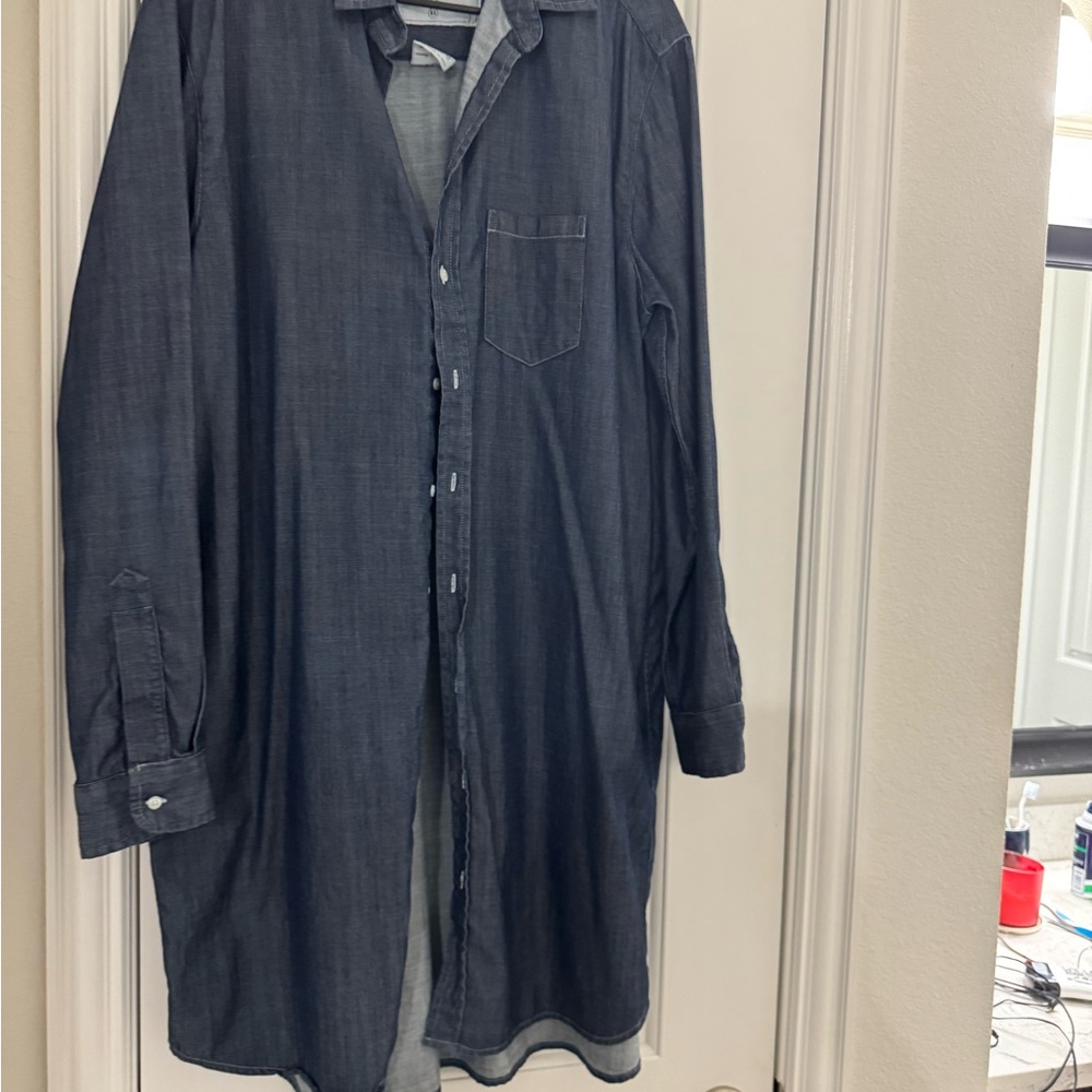 Frank and Eileen Mary dark denim dress xl